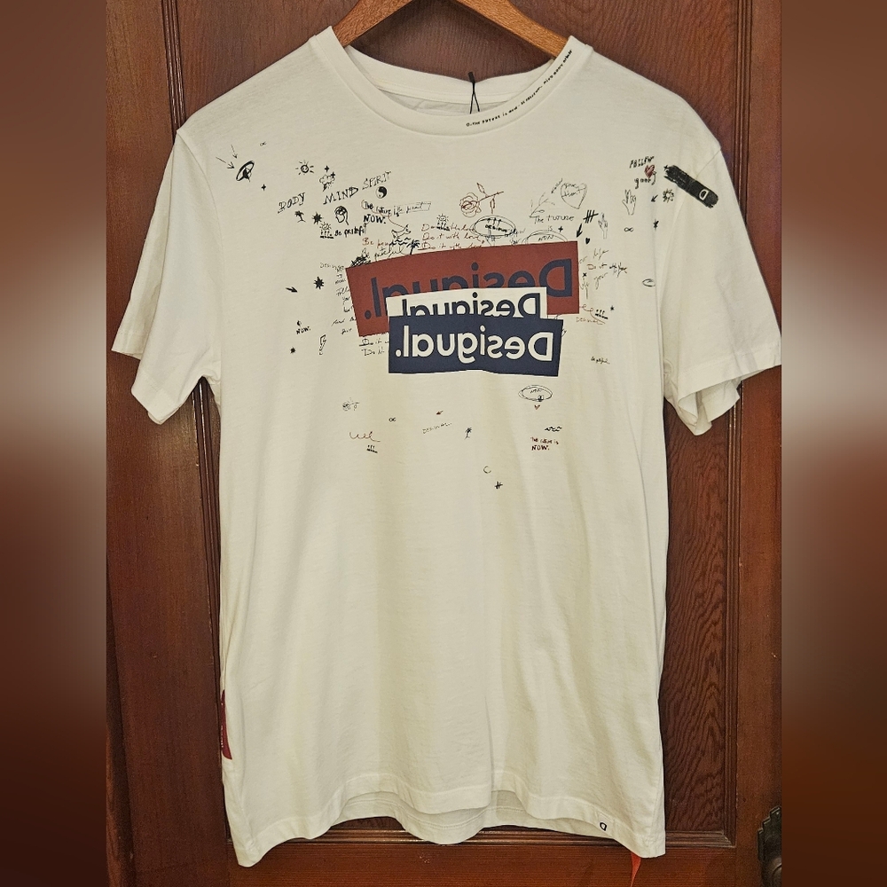 NWT Desigual Men's Cotton T-shirt